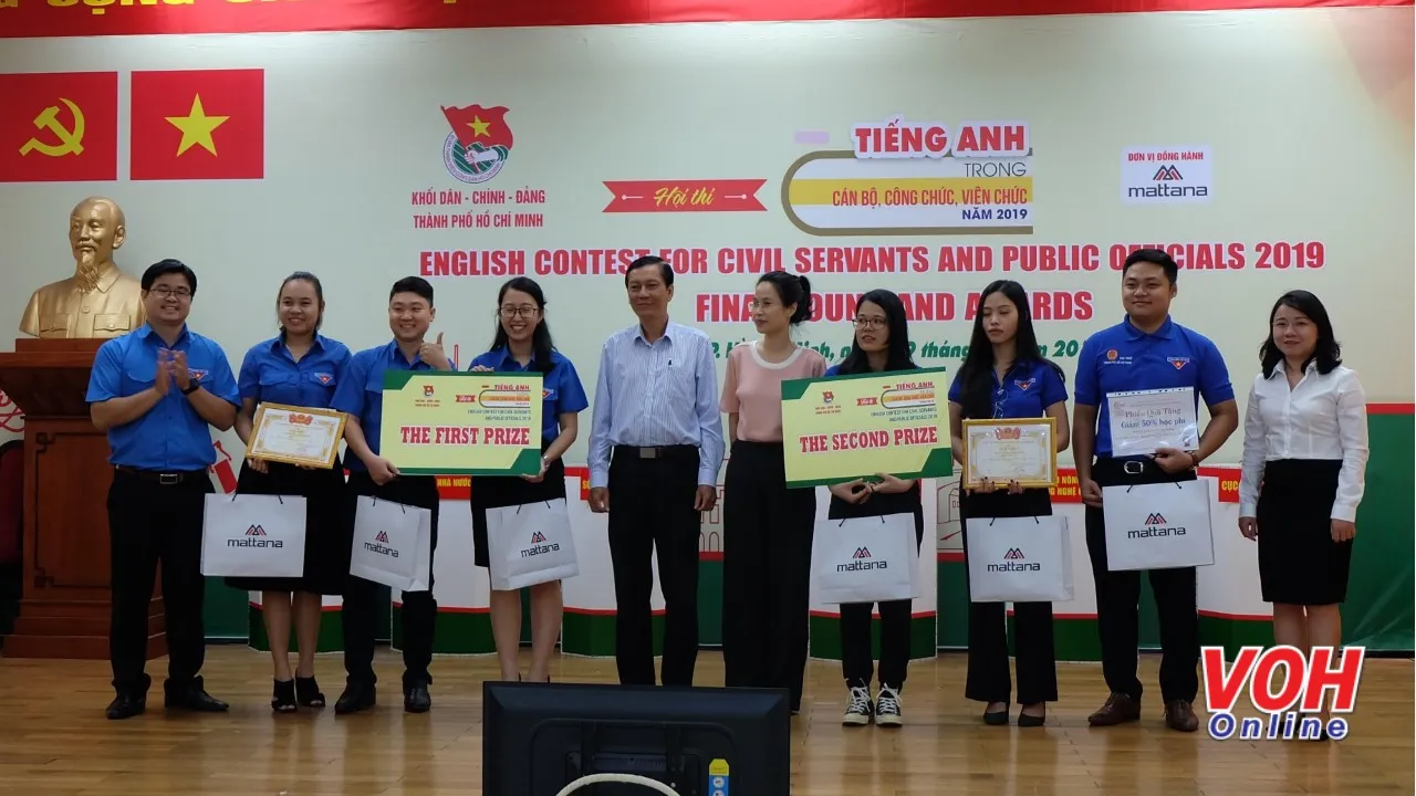 Chung kết cuộc thi Tiếng Anh trong cán bộ, công chức, viên chức năm 2019
