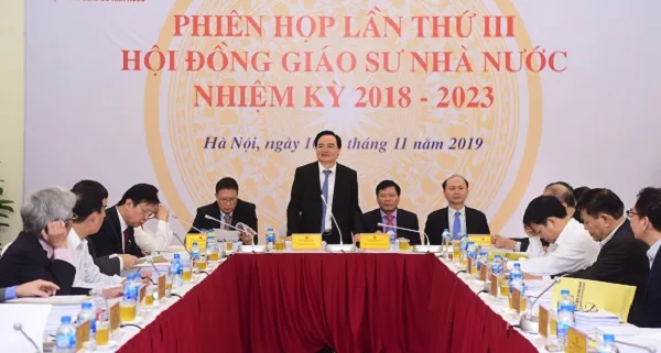 75 ứng viên GS, 349 ứng viên Phó Giáo sư đạt đủ số phiếu tín nhiệm của Hội đồng Giáo sư Nhà nước