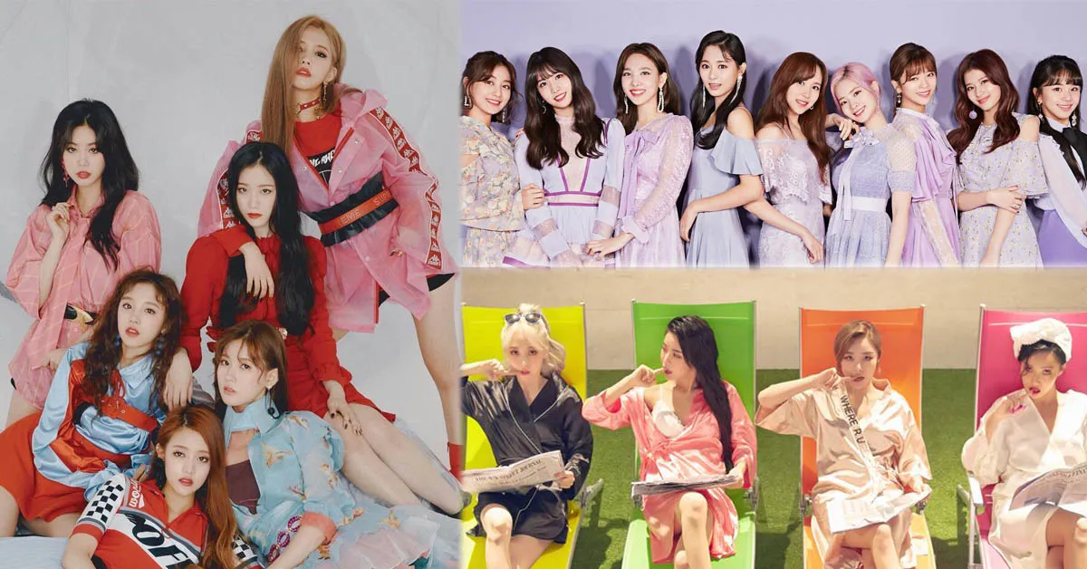 BXH thương hiệu nhóm nữ tháng 11 - Hạng 1 và hạng 2 vẫn duy trì phong độ