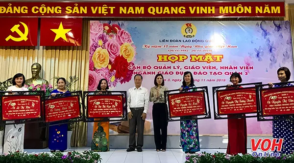 Quận 5 họp mặt nhân kỷ niệm 37 năm ngày Nhà giáo Việt Nam 20/11