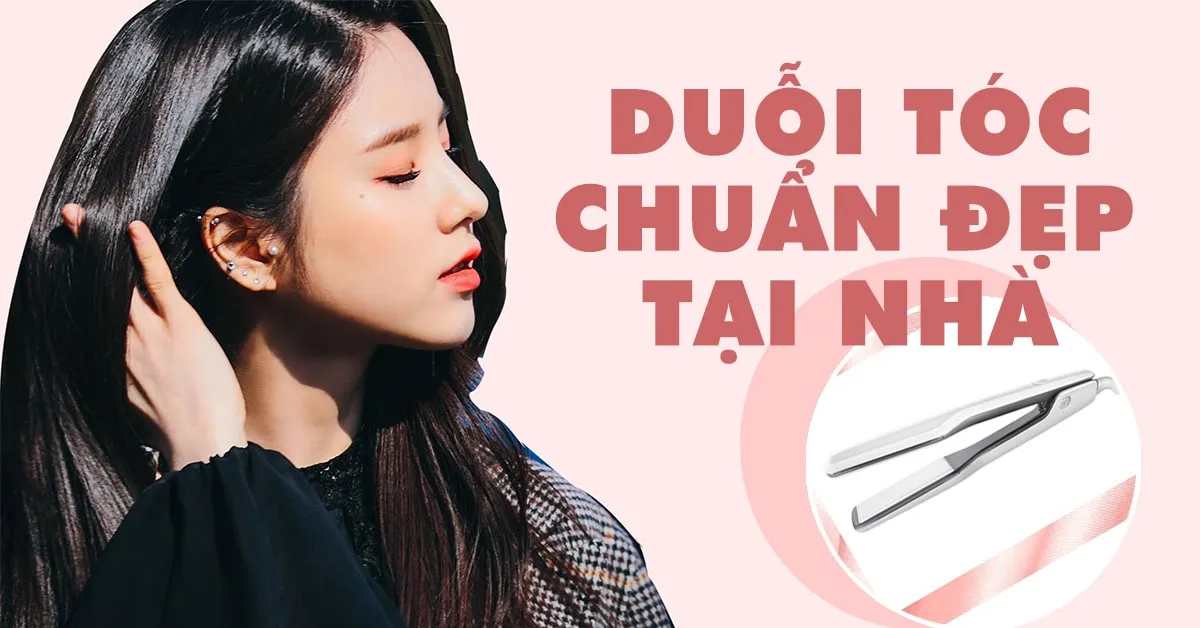 ‘Học lỏm’ cách duỗi tóc tại nhà suôn mượt, tự nhiên từ các hairstylist