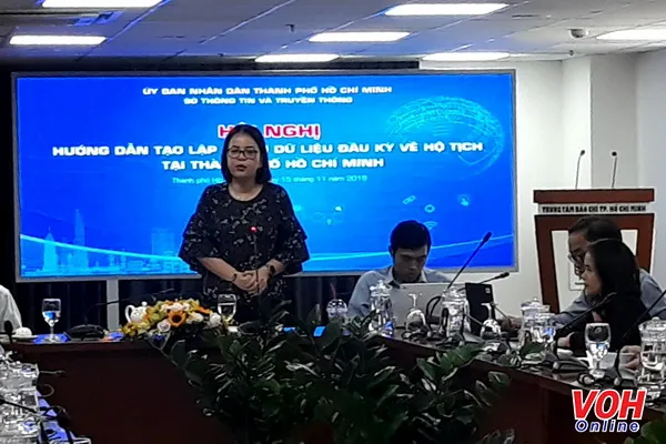 TPHCM tạo lập cơ sở dữ liệu đầu kỳ về hộ tịch