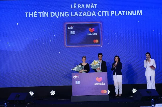 Ra mắt thẻ tín dụng Lazada Citi Platinum tại Việt Nam