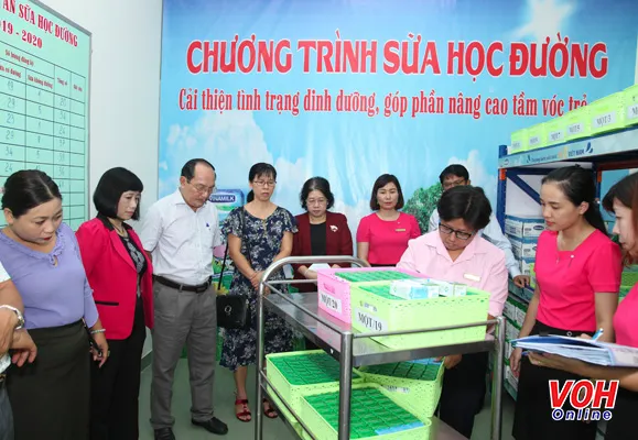 Sữa học đường TPHCM đã bắt đầu “vào nhịp” chỉ sau 2 tuần triển khai