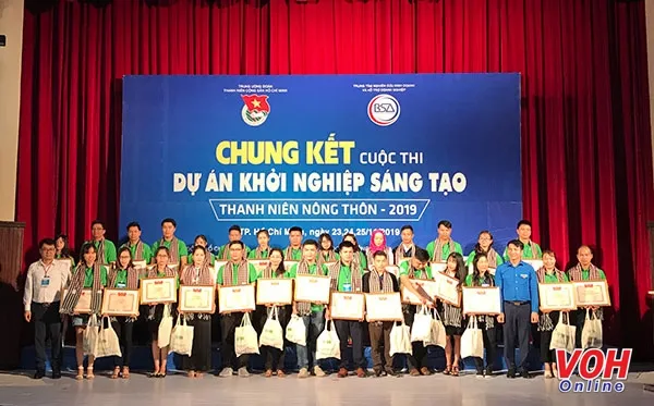 Chung kết cuộc thi Dự án khởi nghiệp sáng tạo thanh niên nông thôn năm 2019