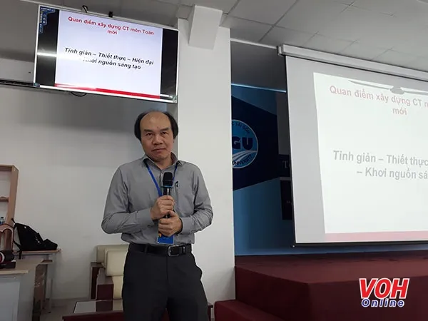 Chương trình môn Toán mới: Tinh giản – Thiết thực – Hiện đại – Khơi nguồn sáng tạo