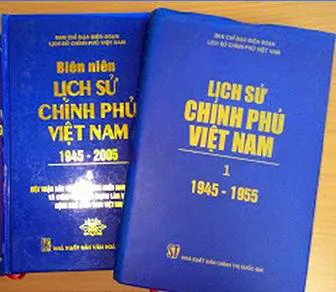 Sửa đổi, bổ sung Đề cương, Kế hoạch biên soạn, xuất bản Lịch sử Chính phủ Việt Nam