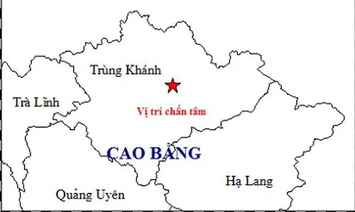 Động đất tại Cao Bằng gây rung chấn ở Hà Nội