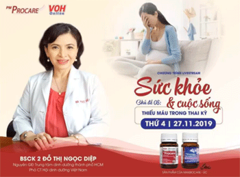 Sức khỏe và Cuộc sống: Thiếu máu trong thai kỳ