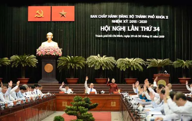 Khai mạc Hội nghị lần thứ 34 Ban Chấp hành Đảng bộ TPHCM khóa X