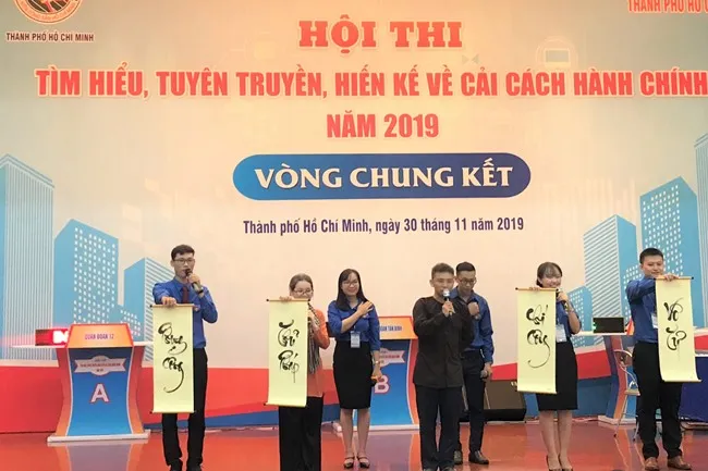 Đoàn Sở Tư Pháp đạt giải nhất Hội thi về Cải cách hành chính năm 2019