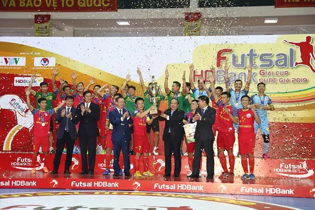 Sanvinest Sanatech Khánh Hòa lên ngôi vô địch Giải Futsal HDBank Cúp Quốc gia 2019