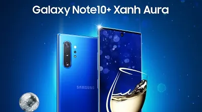 Galaxy Note 10 ra thêm hai màu mới: Xanh Aura thời thượng và Galaxy Note10 Đỏ Aura may mắn