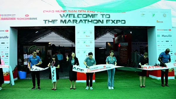 Khai mạc Làng Marathon cho Giải Marathon Quốc tế TPHCM Techcombank 2019