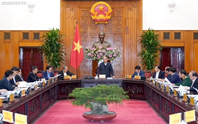 Thủ tướng chủ trì cuộc họp thường trực Chính phủ về đẩy mạnh hợp tác với Lào