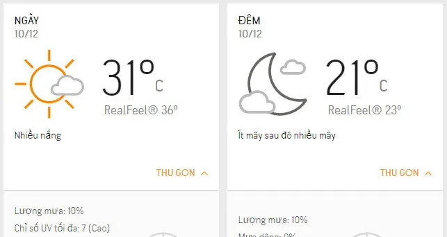 Dự báo thời tiết TPHCM hôm nay 10/12: Ngày nắng - đêm nhiệt độ khoảng 24 độ C