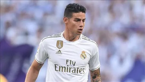 Real Madrid sẵn sàng bán James Rodriguez vào tháng 1/2020