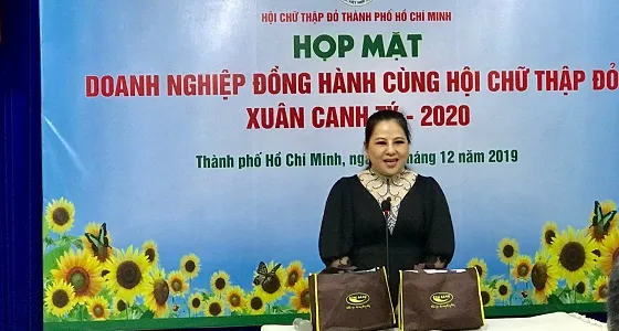 Hội chữ thập đỏ thành phố vận động chăm lo cho người nghèo nhân dịp xuân Canh Tý 2020