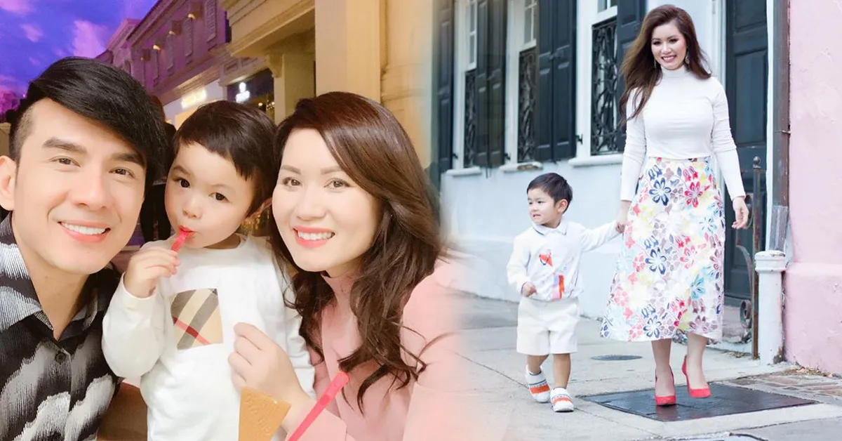 Đưa con trai về Việt Nam mở công ty, bà xã Đan Trường nói lên tâm sự của một người mẹ