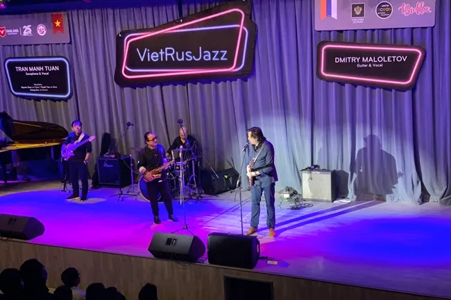 Đêm nhạc giao lưu văn hóa Việt – Nga: VietRusJazz 
