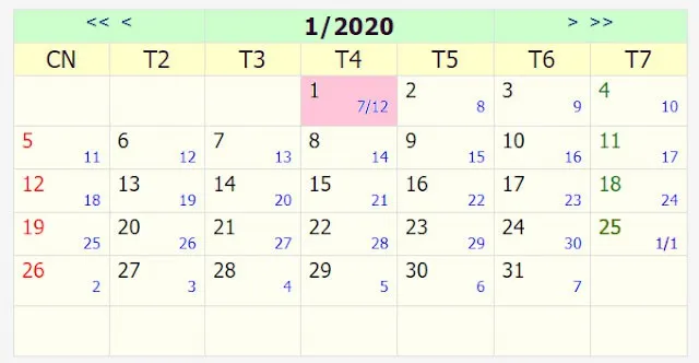 Tết Dương lịch năm 2020, người lao động được nghỉ mấy ngày?