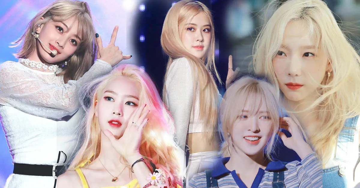 5 sao nữ sinh ra để nhuộm tóc vàng: Rosé (BLACKPINK) như búp bê, Wendy (Red Velvet) hóa tiên tử