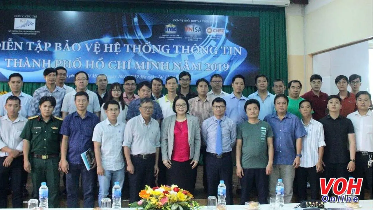 Diễn tập bảo vệ hệ thống thông tin TPHCM năm 2019