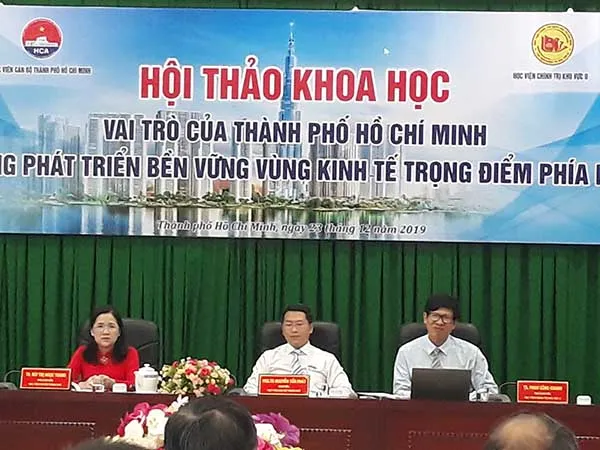 Vai trò của TPHCM trong phát triển bền vững vùng kinh tế trọng điểm phía Nam