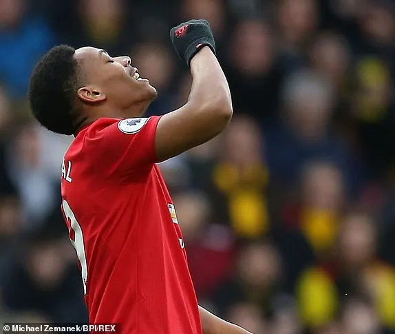 Anthony Martial bị chỉ trích sau trận thua Watford