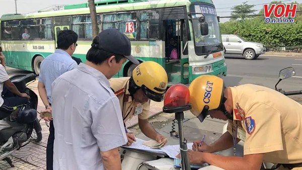 TPHCM: Xử lý hơn 8.5000 trường hợp vi phạm giao thông đường bộ