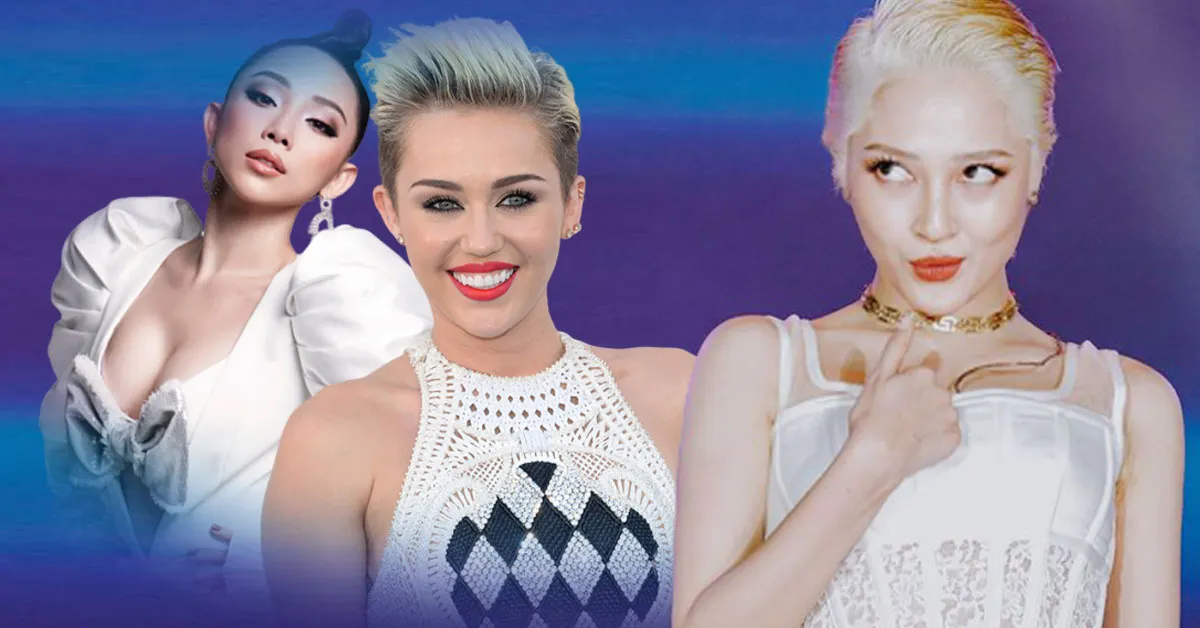 Bảo Anh chỉ đổi màu tóc thôi đã khiến Tóc Tiên và Miley Cyrus liên tục bị gọi tên 