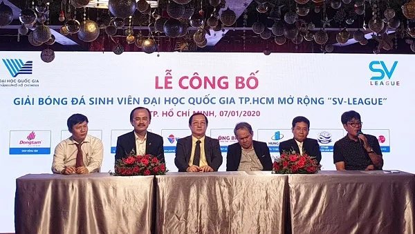 Ra mắt giải bóng đá chuyên nghiệp dành cho sinh viên SV - League 2020