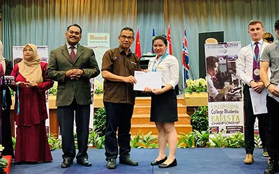Sinh viên Việt Nam giành Huy chương vàng cuộc thi pha chế Cà phê quốc tế