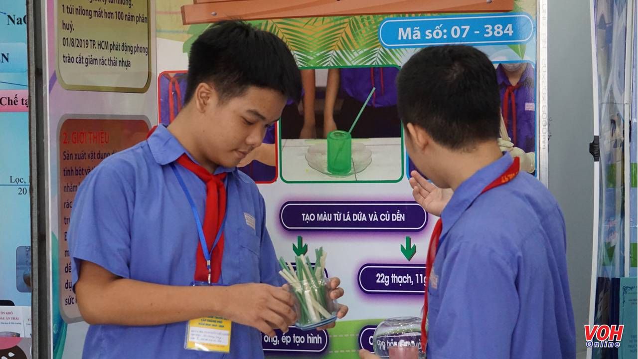 Học sinh TPHCM nghiên cứu nhiều giải pháp hữu ích cho cộng đồng