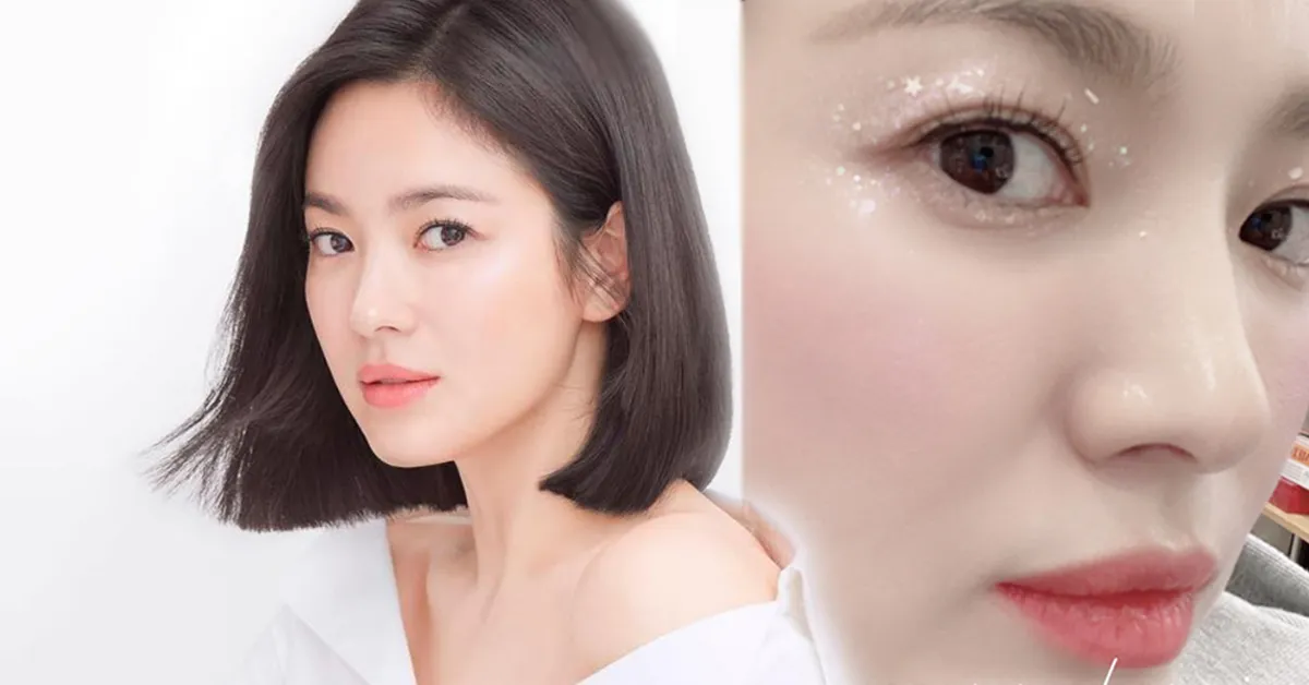 Song Hye Kyo khoe cận cảnh làn da trắng mịn như em bé làm bao người ganh tị