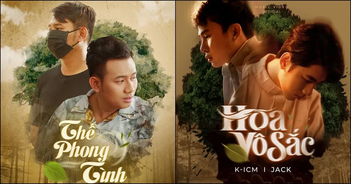 Tung poster MV mới giống hệt ‘Hoa vô sắc, Thái Vũ (FapTV) bị nghi cố tình đá xéo K-ICM?