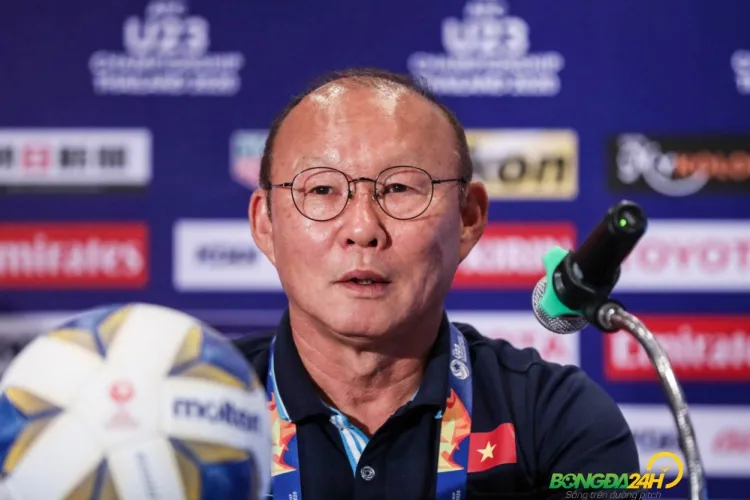 VCK U23 châu Á: HLV Park Hang Seo đặt mục tiêu vượt qua vòng bảng