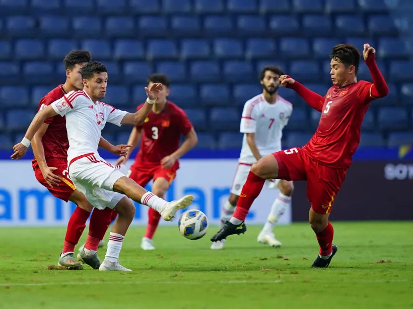 Video U23 Việt Nam vs U23 UAE: Bất phân thắng bại trận ra quân