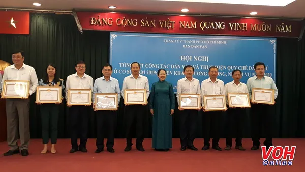 Công tác Dân vận phải huy động sức dân đoàn kết, thực hiện thắng lợi nhiệm vụ chính trị của TP