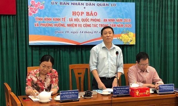Quận 10 thu ngân sách Nhà nước hơn 2700 tỷ đồng