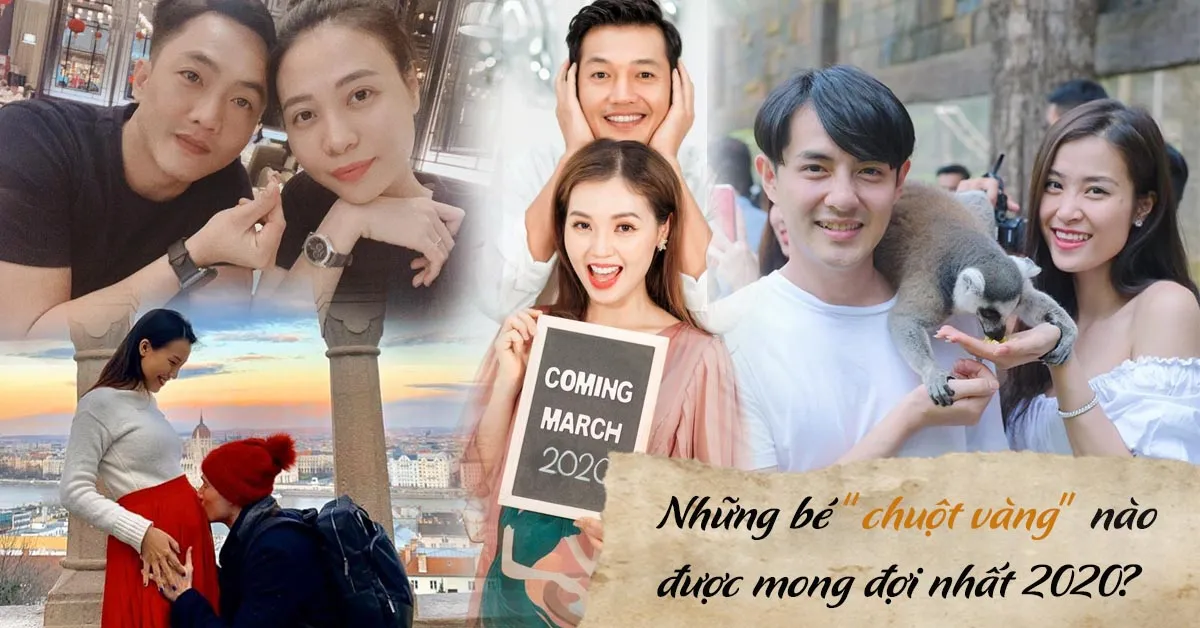 Những bé ‘chuột vàng’ nhà sao Việt nào đang được mong đợi nhất trong năm 2020?