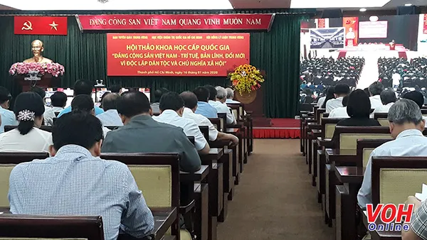 Đảng Cộng sản Việt Nam - Trí tuệ, bản lĩnh, đổi mới vì độc lập dân tộc và chủ nghĩa xã hội