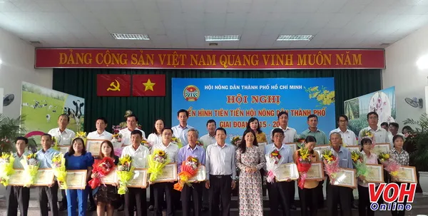 Tuyên dương điển hình tiên tiến Hội Nông dân Thành phố giai đoạn 2015-2019