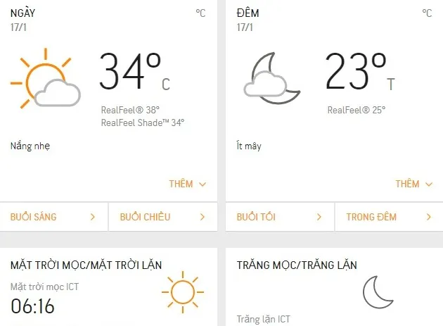 Dự báo thời tiết TPHCM hôm nay 17/1: Sài Gòn nắng nóng, chỉ số UV cao