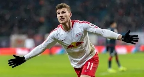 Timo Werner báo tin buồn cho Chelsea và Liverpool