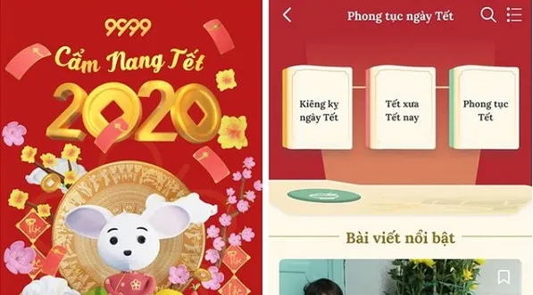 Những ứng dụng hay đón Tết Canh Tý 2020