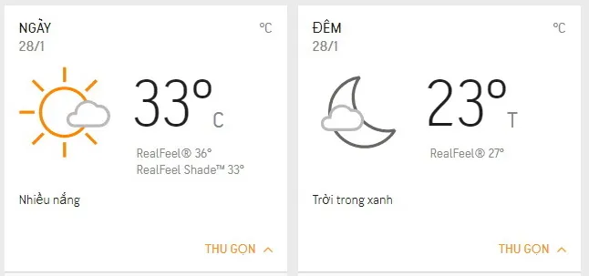 Dự báo thời tiết TPHCM hôm nay 28/1: nắng gắt, nóng và khô - lượng UV khá cao
