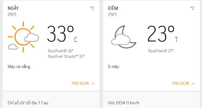 Dự báo thời tiết TPHCM hôm nay 29/1: trời dịu nắng, mây từng đợt