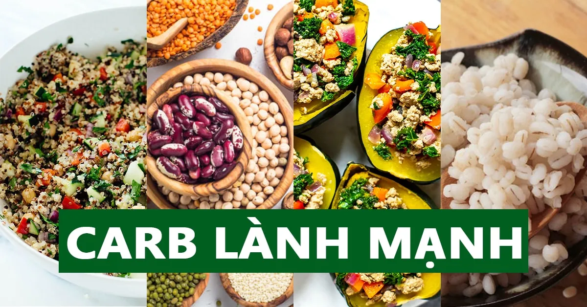 4 loại carb lành mạnh, có lợi cho việc giảm cân