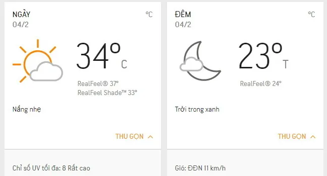 Dự báo thời tiết TPHCM hôm nay 4/2: Chiều mây từng đợt, nắng oi